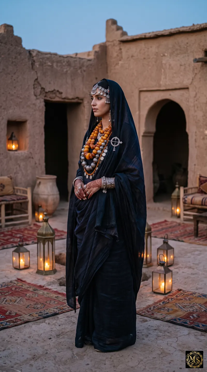 Lebsa Sahraouia — Desert Bride — side view